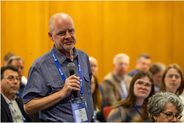 Jon Halling at the ISPE Europe Annual Conference, Lisbon, April 2024.